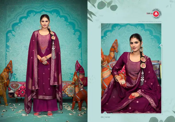 Gazab By Triple Aaa Viscos Mulsin Dress Material Suppliers In India